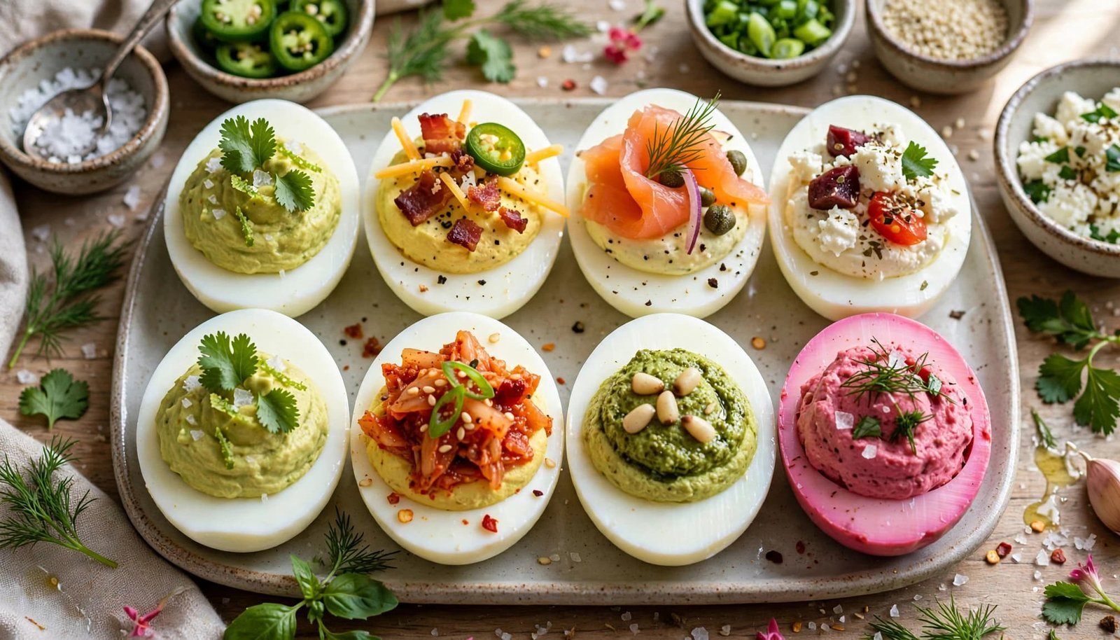 10 Unique Deviled Egg Recipe Twists to Try