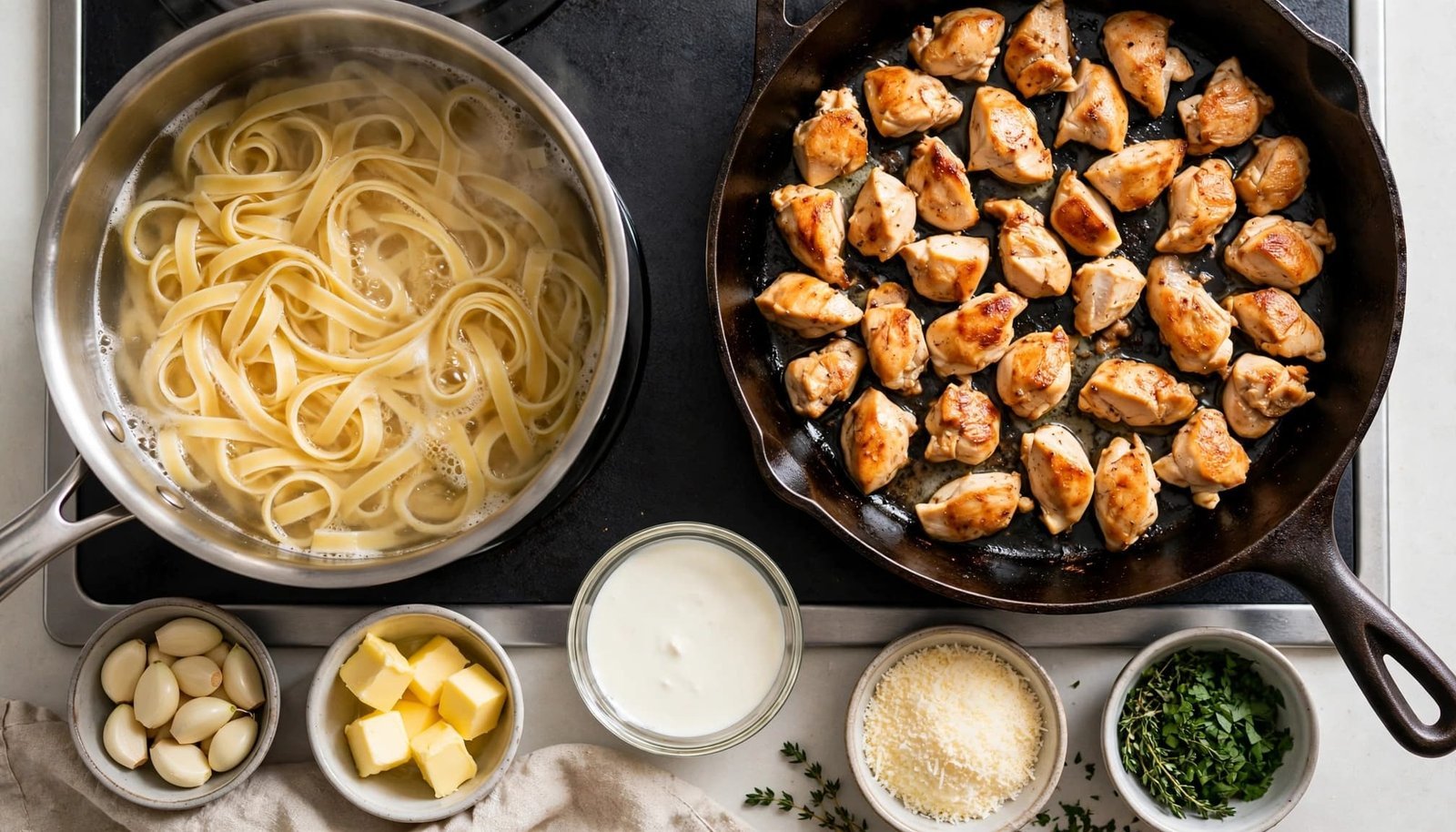 Homemade Chicken Alfredo Recipe for Easy Dinners