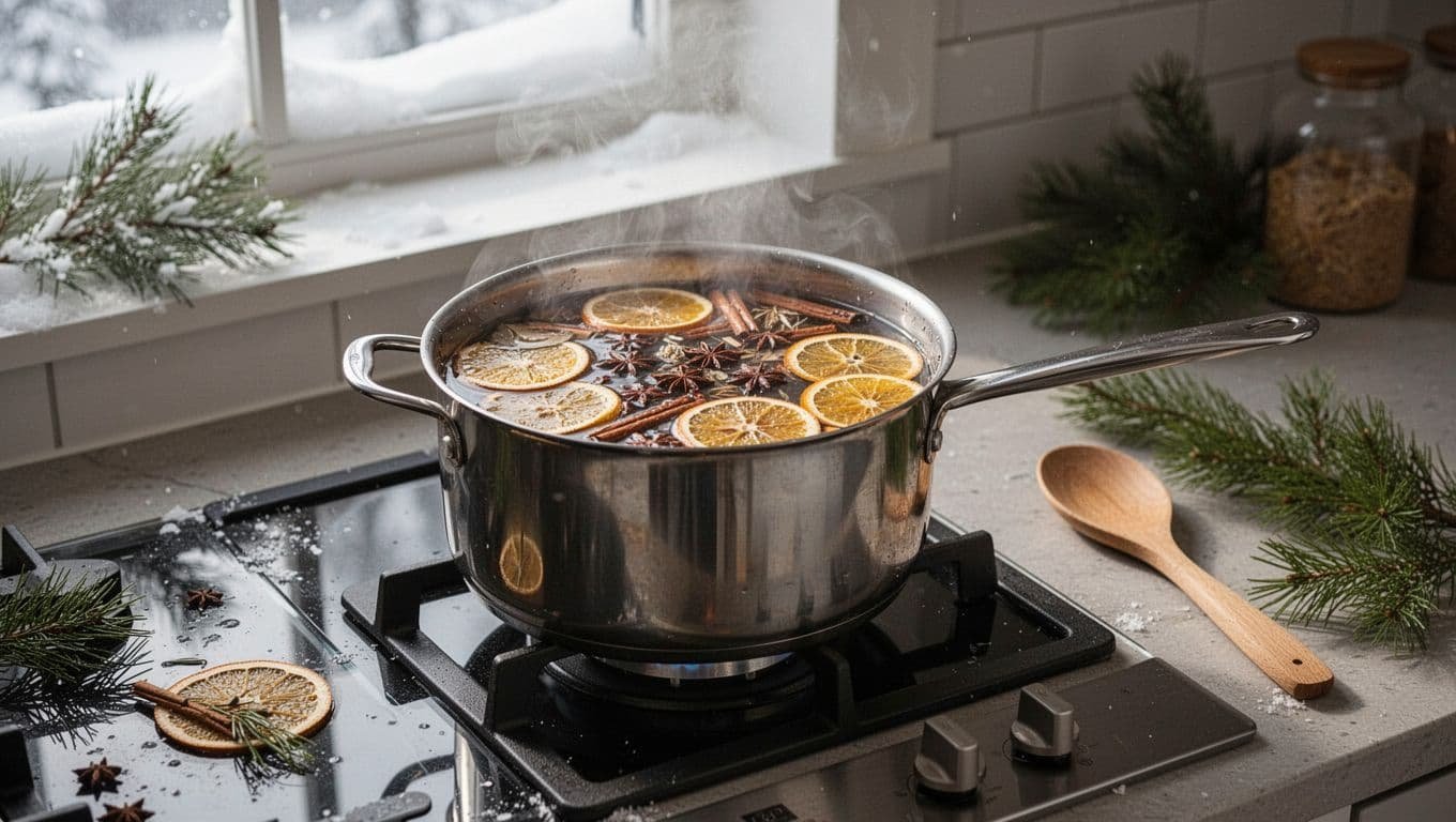 Easy Homemade Christmas Potpourri in a Jar Recipe