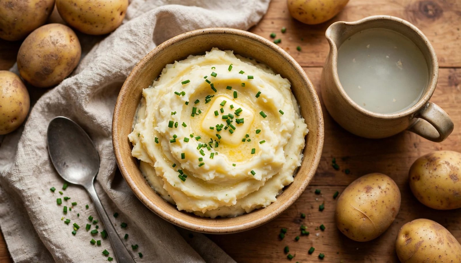 Easy Homemade Mashed Potatoes Without Milk