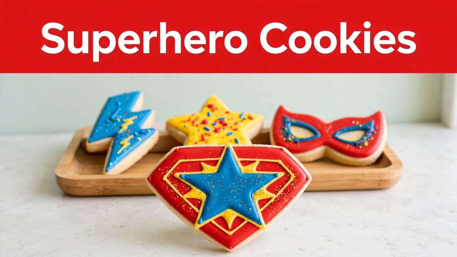 15 Superhero Sugar Cookie Ideas for Birthday Fun