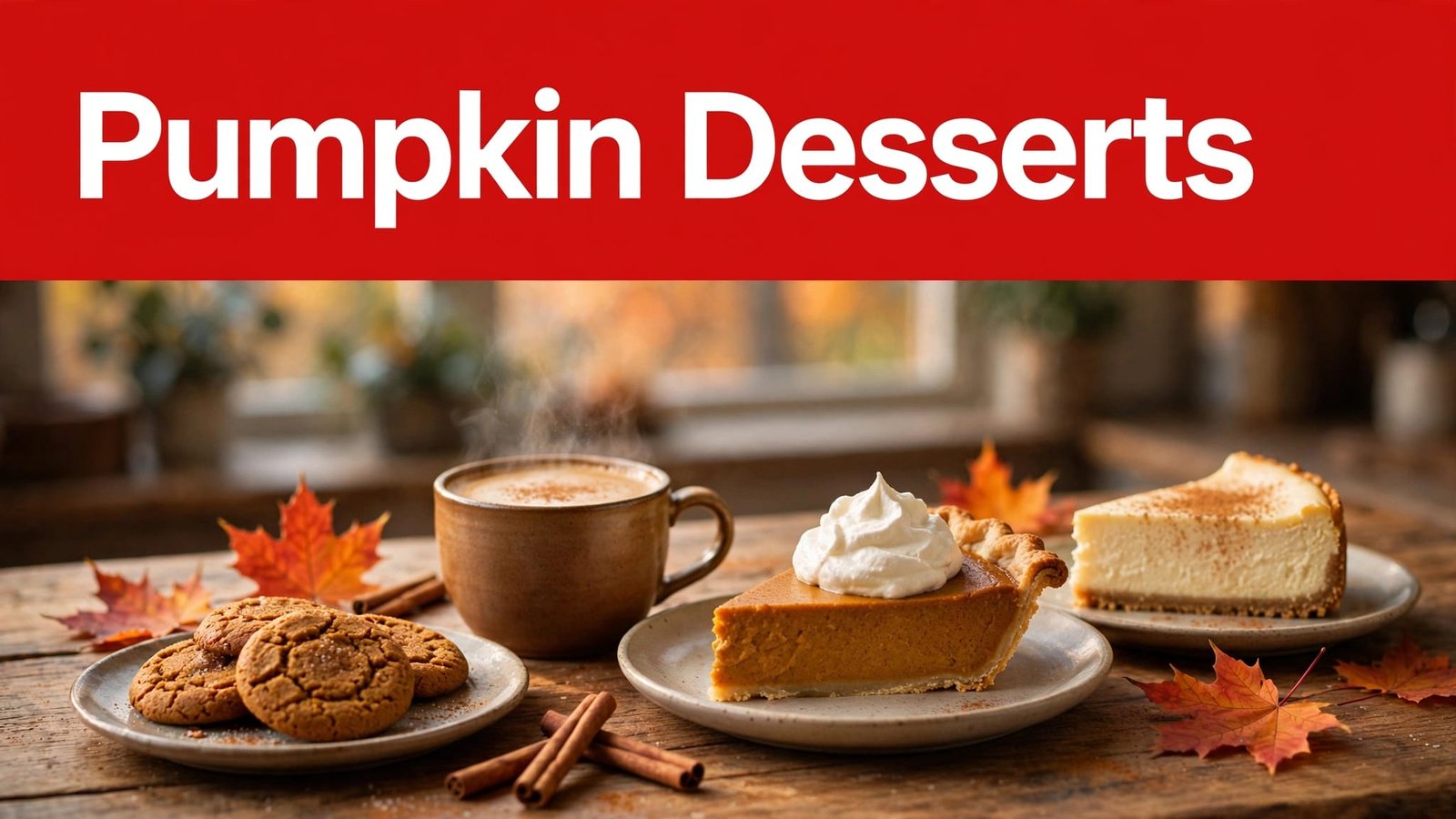 30 Cozy Pumpkin Dessert Recipes for Fall