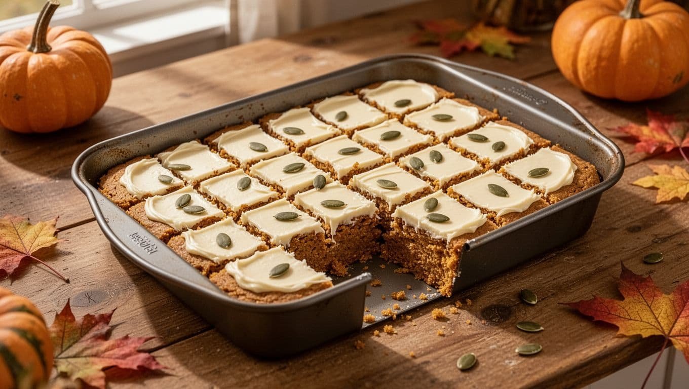 Gluten Free Pumpkin Bars That Stay Soft and Slice Cleanly
