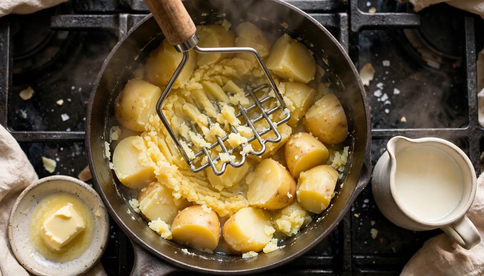 Easy Mashed Russet Potatoes With Skin Recipe