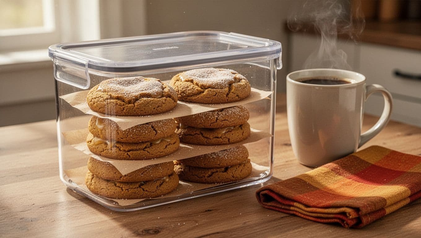 Easy Pumpkin Snickerdoodle Cookies With Creamy Icing