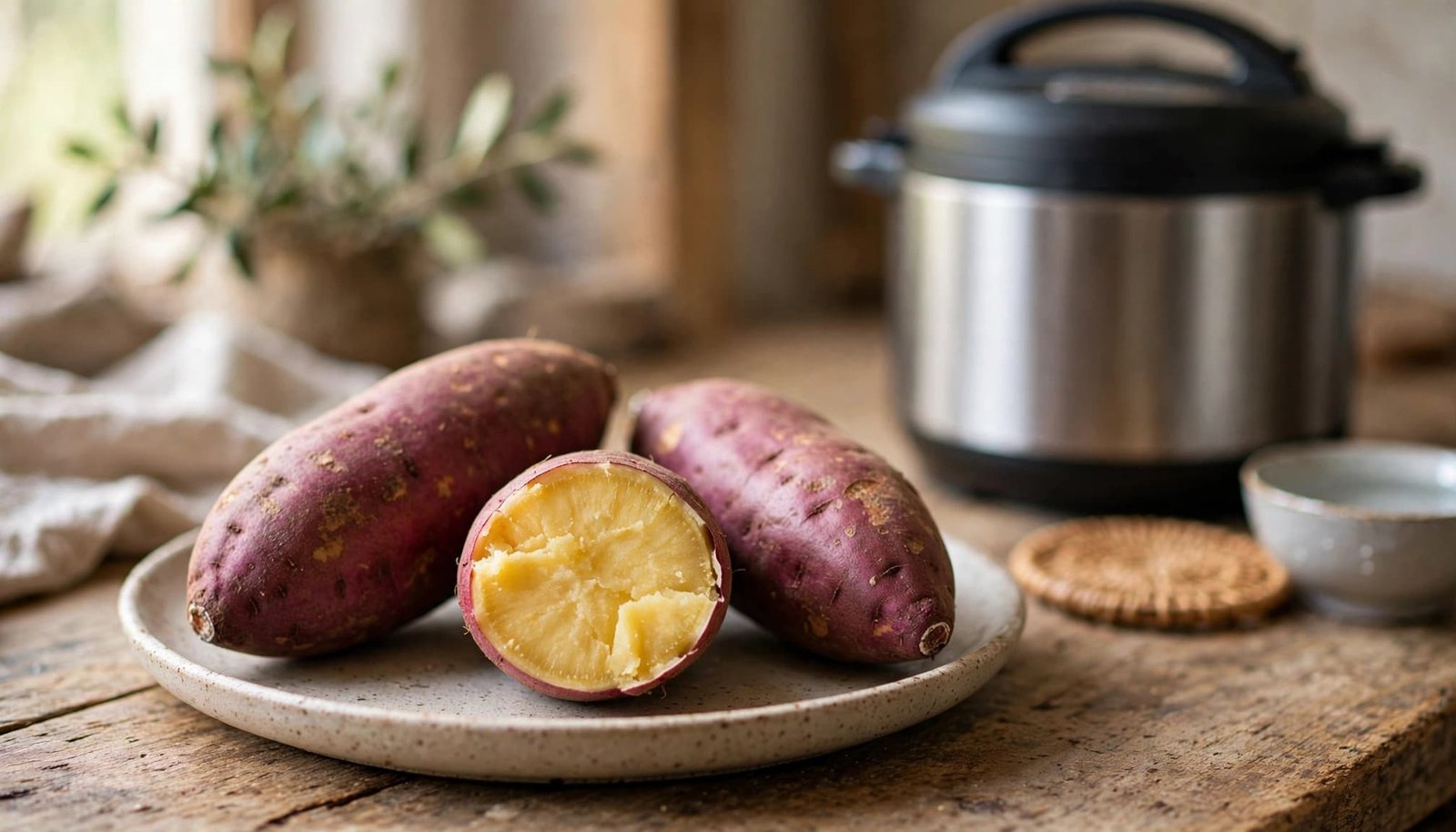 How to Cook Japanese Sweet Potatoes in an Instant Pot
