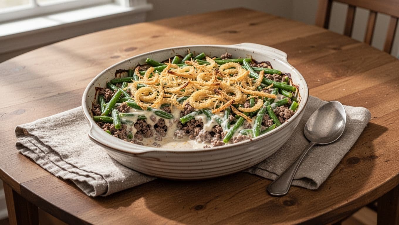 Easy Homemade Green Bean Casserole Recipes With Meat