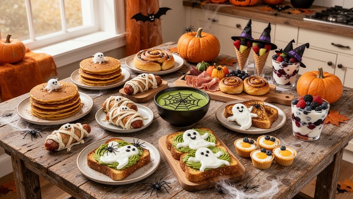 19 Easy Halloween Brunch Food Ideas for a Spooky Morning