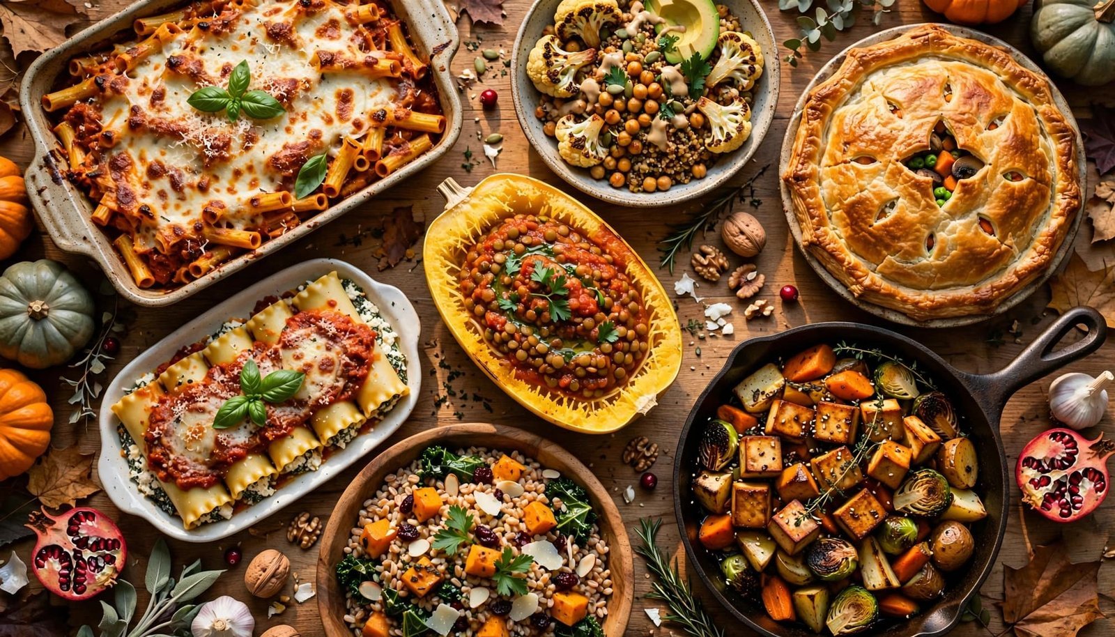 28 Cozy Quick and Easy Fall Dinner Ideas for Vegetarians