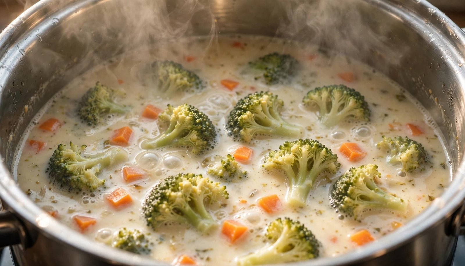 Creamy Broccoli Cheddar Soup With Chicken for an Easy Dinner