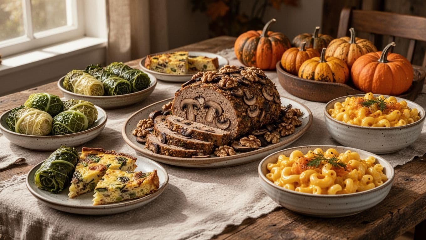 21 Vegetarian Thanksgiving Recipes Packed With Protein